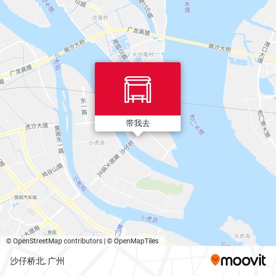 沙仔桥北地图