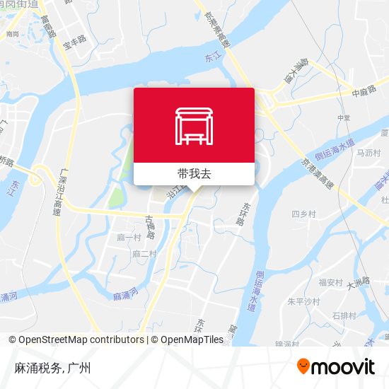 麻涌税务地图