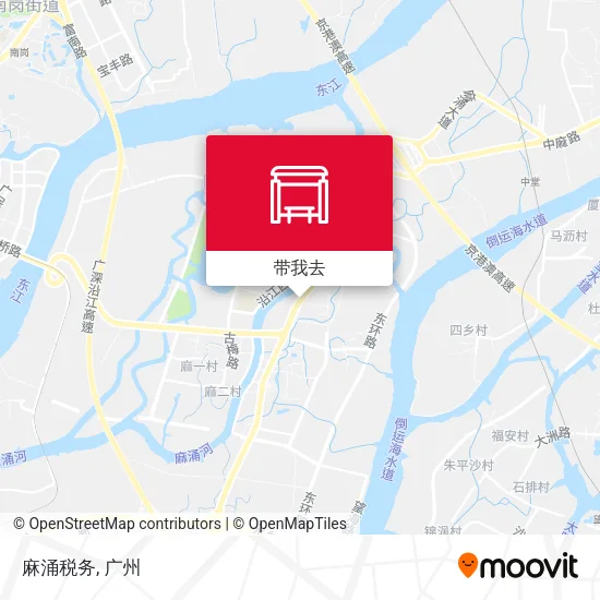 麻涌税务地图