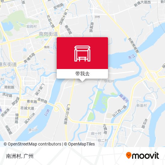南洲村地图