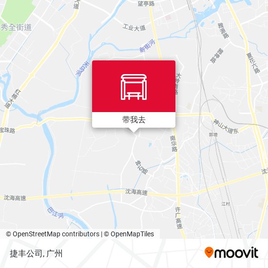捷丰公司地图