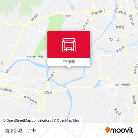 越堡水泥厂地图