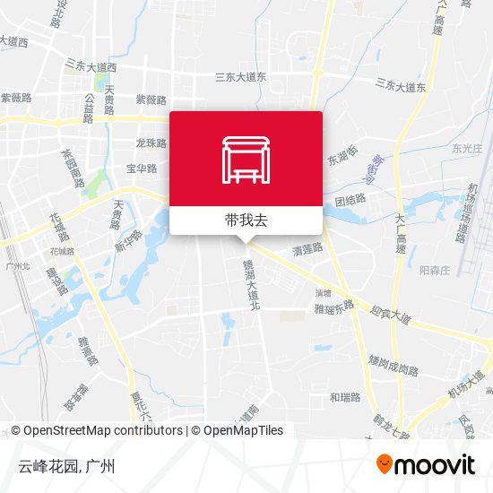 云峰花园地图