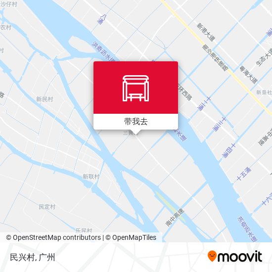 民兴村地图
