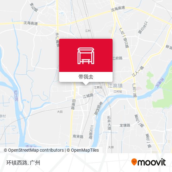 环镇西路地图
