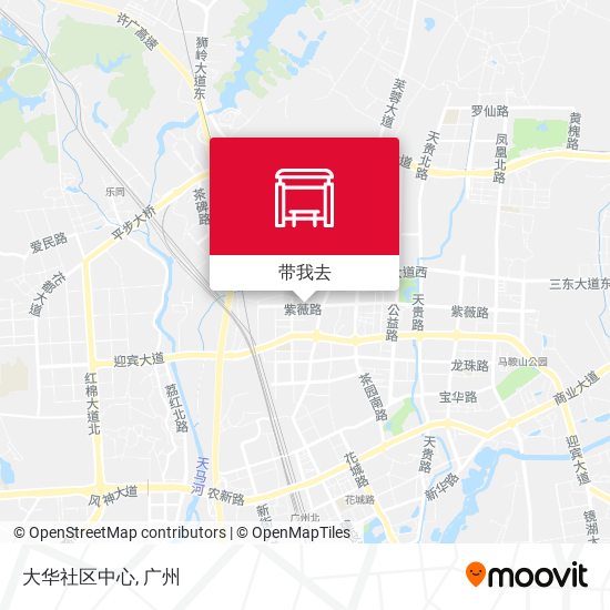大华社区中心地图