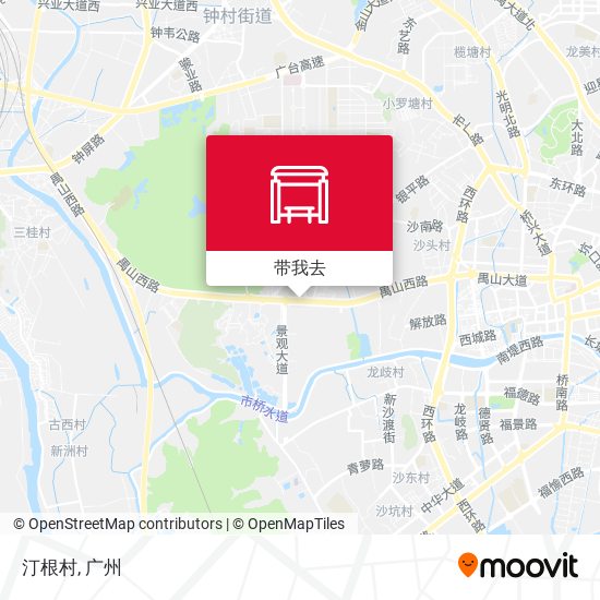 汀根村地图