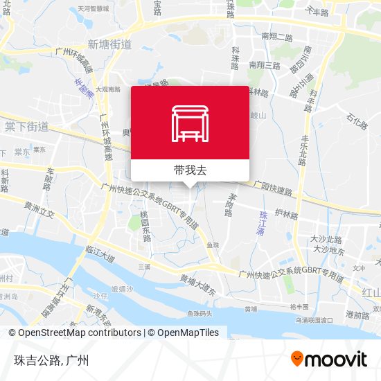 珠吉公路地图