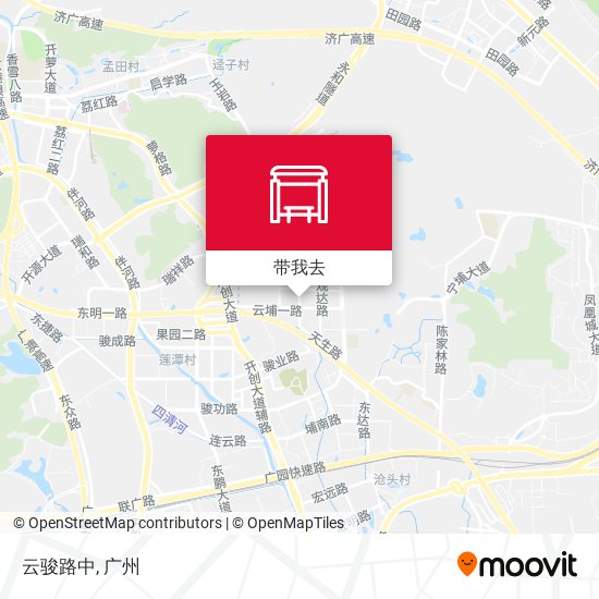 云骏路中地图