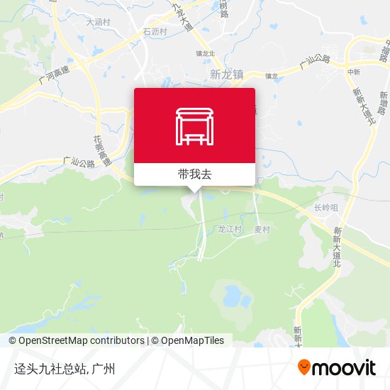 迳头九社总站地图