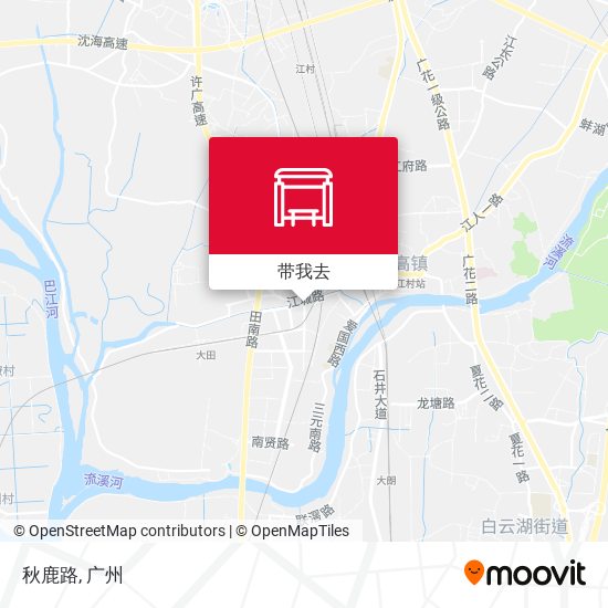 秋鹿路地图