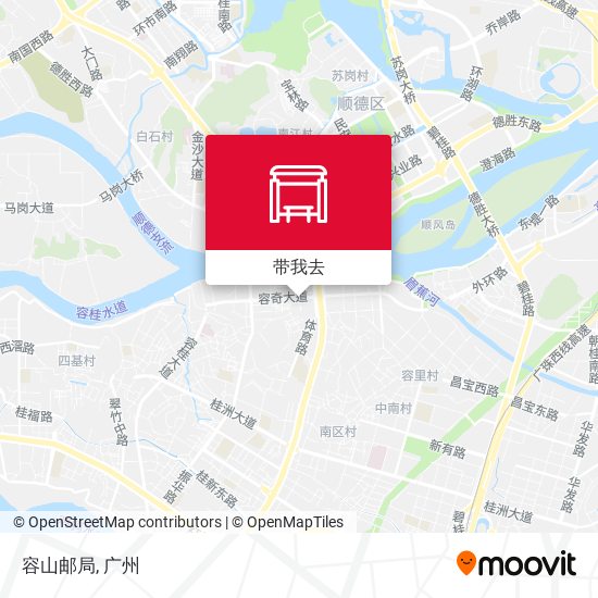 容山邮局地图
