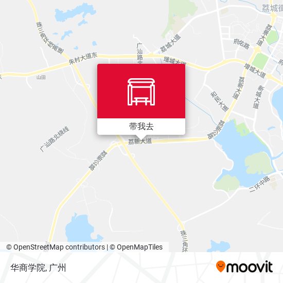 华商学院地图