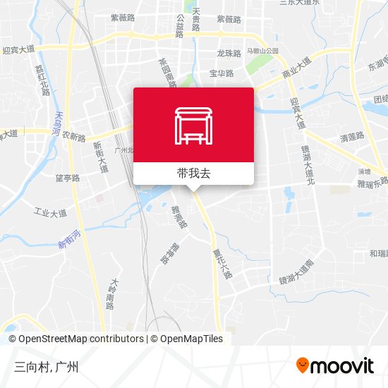 三向村地图