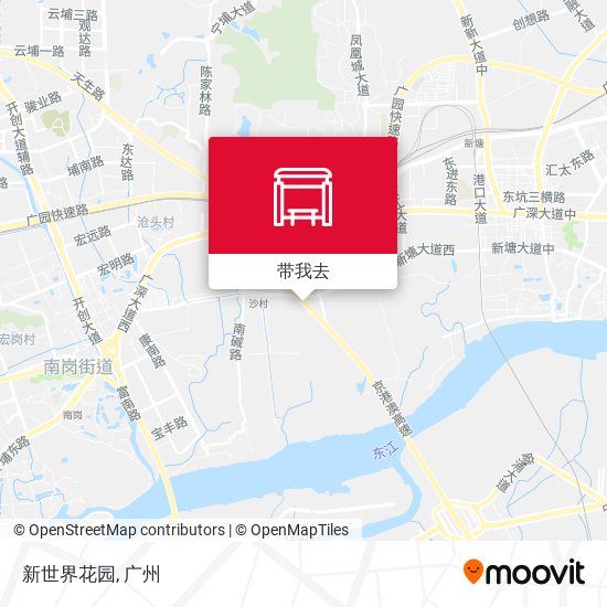 新世界花园地图