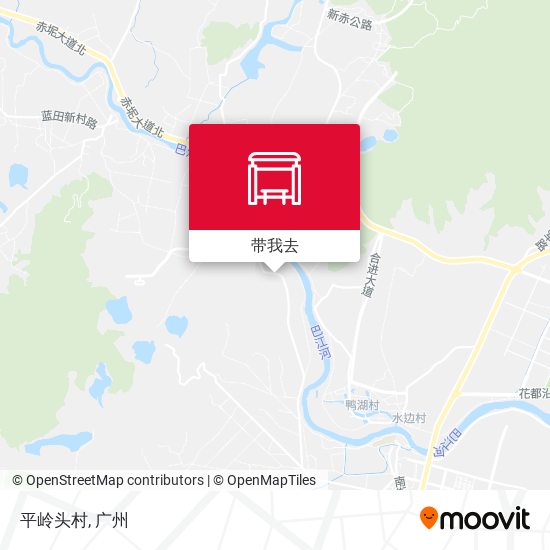 平岭头村地图