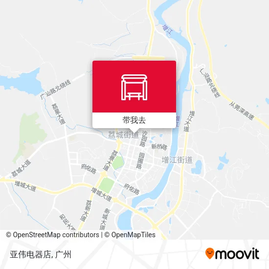 亚伟电器店地图