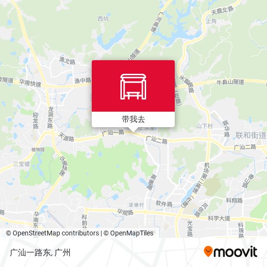 广汕一路东地图