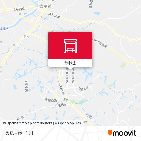 凤凰三路地图