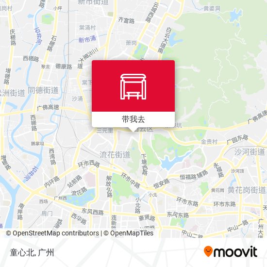 童心北地图