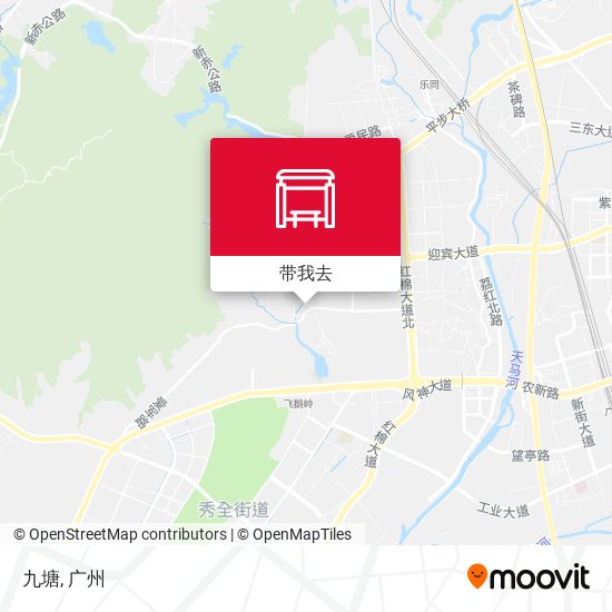 九塘地图