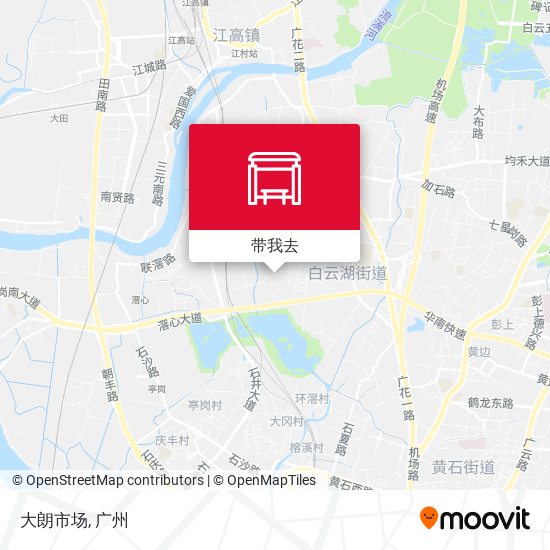 大朗市场地图