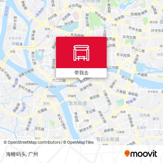海幢码头地图