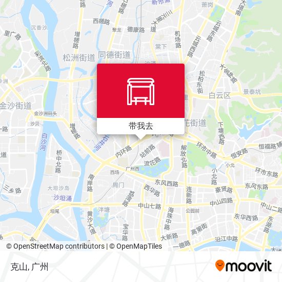 克山地图