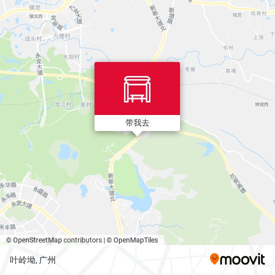 叶岭坳地图