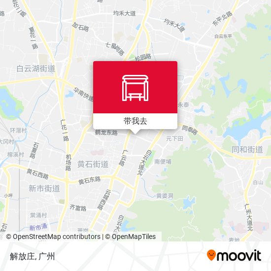 解放庄地图