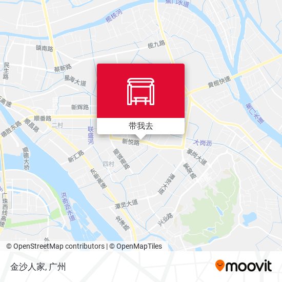 金沙人家地图