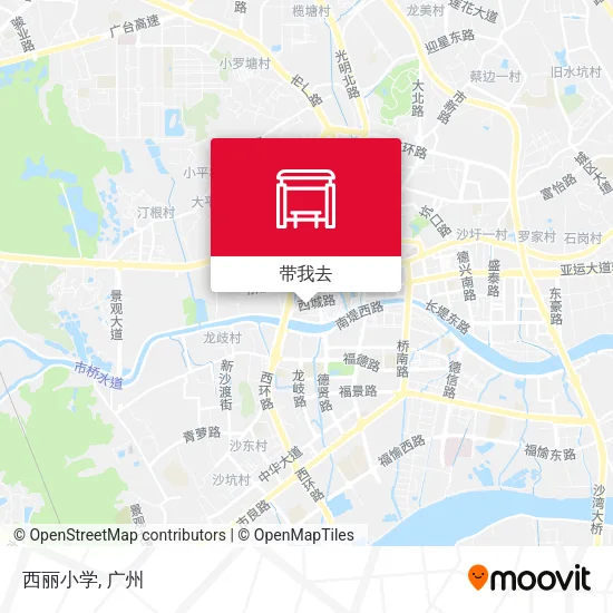 西丽小学地图