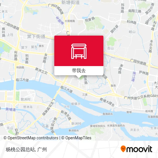 杨桃公园总站地图
