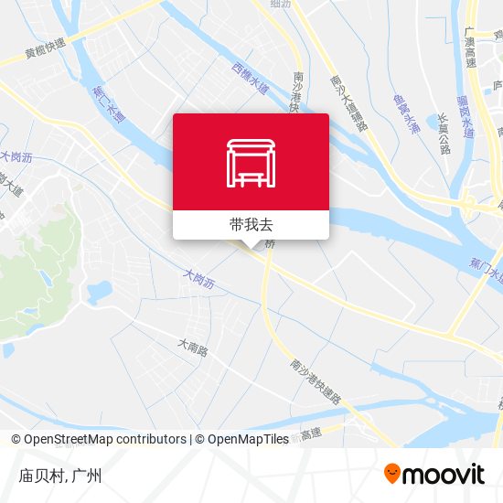 庙贝村地图