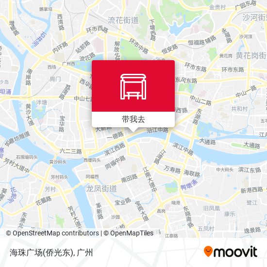 海珠广场(侨光东)地图