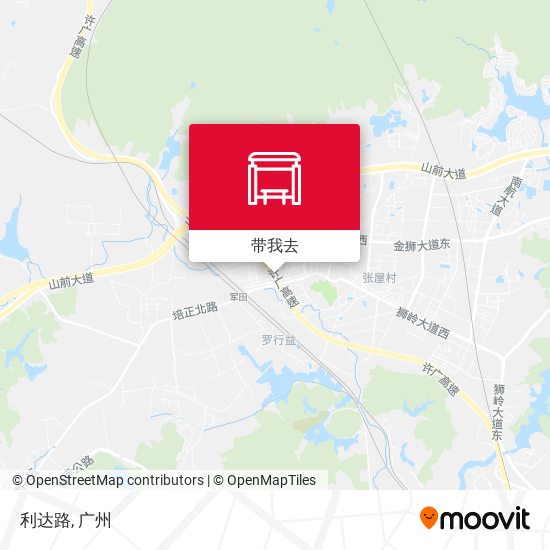 利达路地图