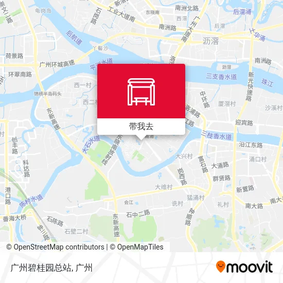 广州碧桂园总站地图