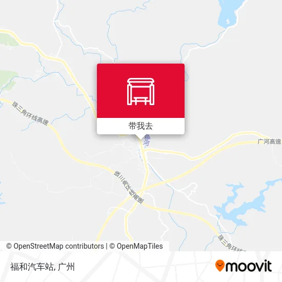 福和汽车站地图