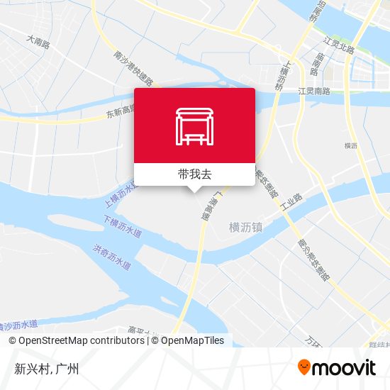 新兴村地图