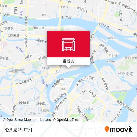 仑头总站地图