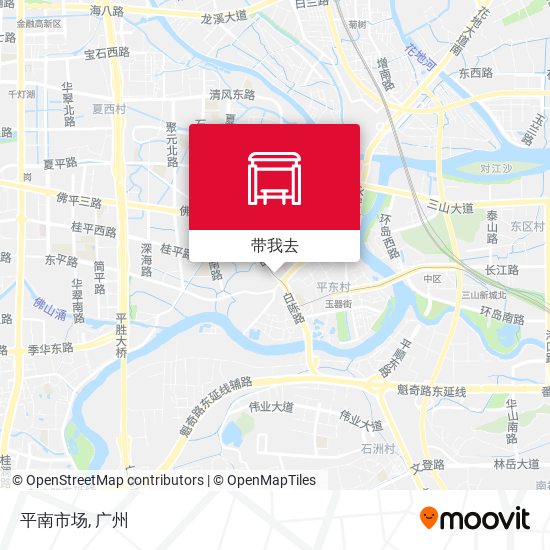平南市场地图