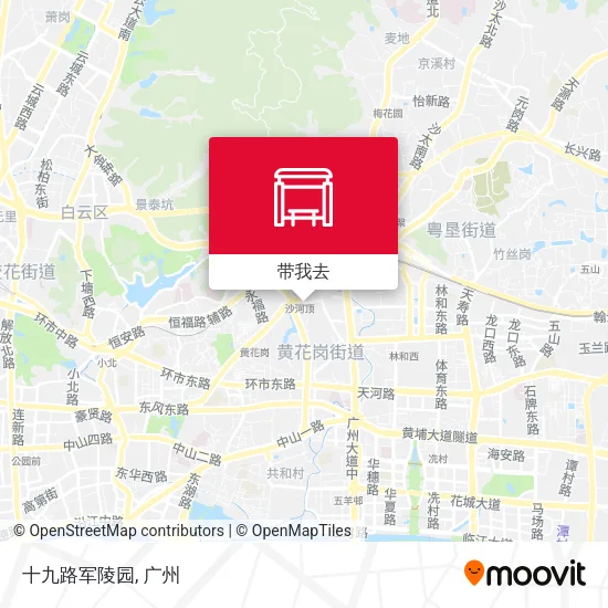 十九路军陵园地图