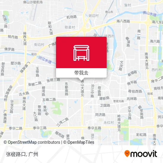 张槎路口地图
