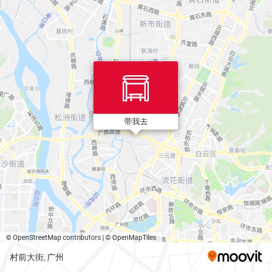 村前大街地图