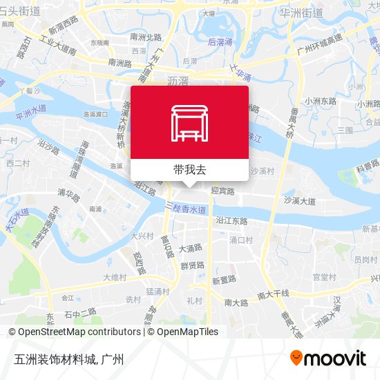 五洲装饰材料城地图