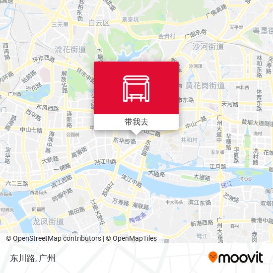 东川路地图