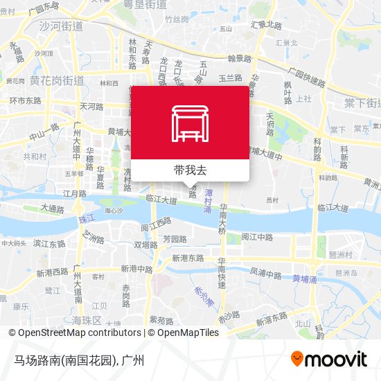 马场路南(南国花园)地图