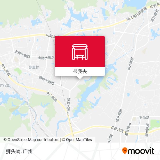 狮头岭地图