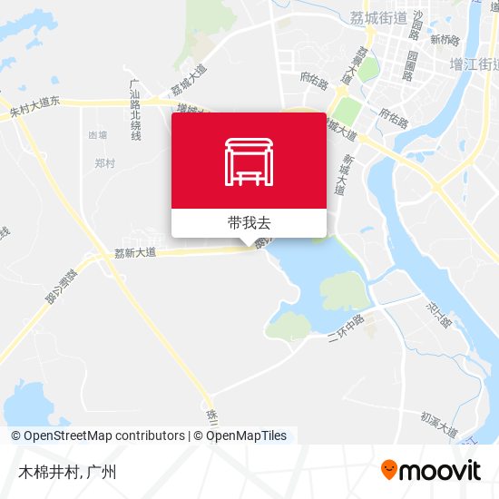 木棉井村地图
