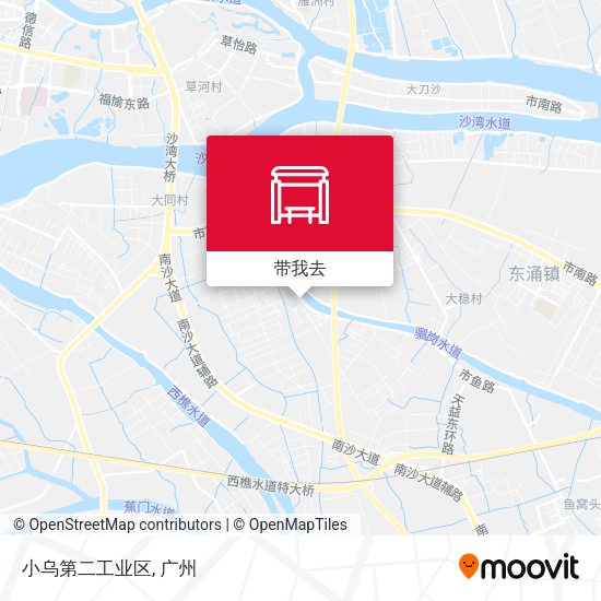 小乌第二工业区地图